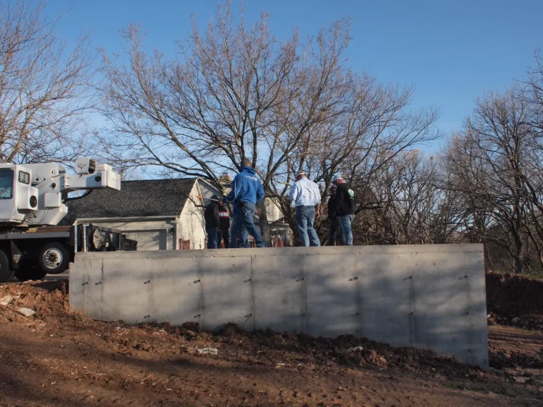 Devlin garage precast slabs