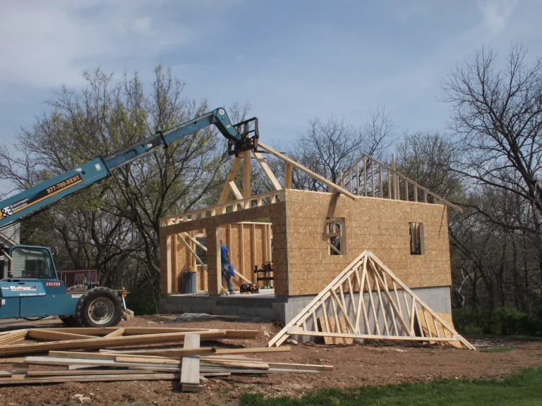 Devlin garage framing truss